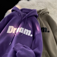 Unisex Hoodie Men Women Pullover Hoodie Oversized Thicken Loose Fashion Korean Hoodies Plus Size Cou