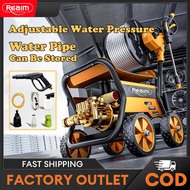 REAIM Pressure Washer Heavy Duty Power Sprayer Pressure Washer High Power Sprayer Carwash Machine Wa