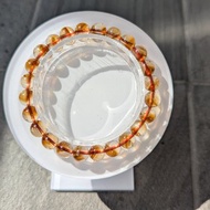 黃水晶 招財黃塔晶 天然黃水晶手鍊【8mm】