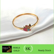 Mickey Children's Bracelet Fashion Children's Bracelet Nice Bracelet Beautiful Bracelet 375. Gold Br