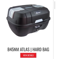 GIVI BOX B45NM～45 LTR MONOLOCK TOP CASE [BASE PLATE INCLUDED]