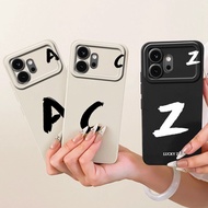Lucky Initial Letters Phone Case For Honor 600 VKJ-NX9 / Honor 600 Pro VKP-NX9 Shockproof Cover Soft
