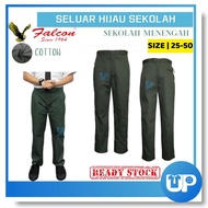 Falcon Sekolah Menengah Hijau Tua Lelaki Pakaian Seragam Sekolah 482EX 484EX