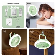 USB Charging Quiet Strong Wind Fan