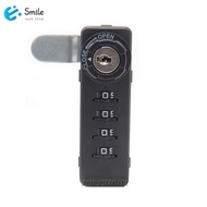 4-Digits Cam Lock Code Combination Keyless Post Mail Box Cabinet Black Password Lock