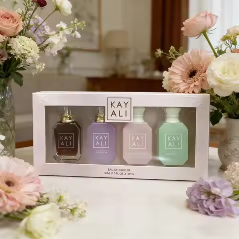 30ml X4 KAYALI Arabic Perfume Set Long Lasting Luxury Women Portable Mini Fragrance Collection Sweet