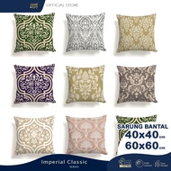 Imperial Classic Motif Pillowcase 40x40 cm 60x60 cm Cover Pillow Cushion