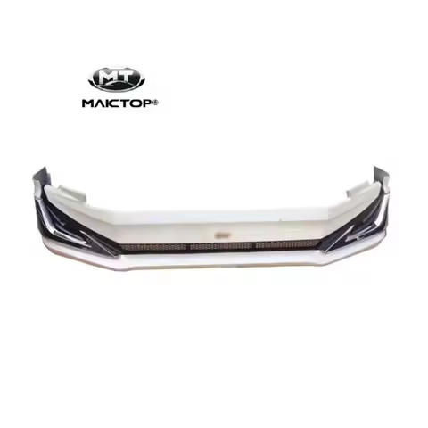 Maictop Auto Parts White Body Kit Spoiler for Land Cruiser Prado FJ150 2018