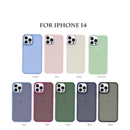 Case Colored Edges Open Camera 9 Colors iP14 iP14PLUS iP14PRO iP14PROMAX