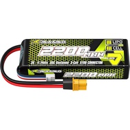 RIAARIO 3s Lipo Battery 35C 2200mAh 11.1V Lipo Battery with XT60 Connector for RC Car Truck Buggy Tr