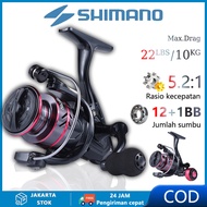 SHIMANO Metal Fishing Reel DAIWA mesin pancing Spinning Reel Ultra Light Bc Bass Tool Casting Baitcasting Alat Memancing