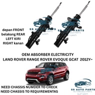 OEM SHOCK ABSORBER ELECTRICITY depan FRONT / belakang REAR LAND ROVER RANGE ROVER EVOQUE GCAT  2012Y