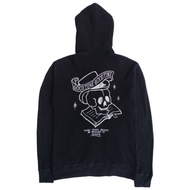 Stooge & Co Japanese Brand Waffle Skull Hoodie