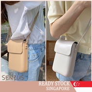 Mobile Phone Bag Female Small Waterproof  PU Leather Crossbody Bag Handphone Bag