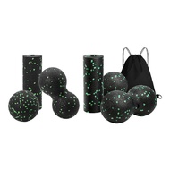 [kanye2dc] Yoga Foam Roller Set Back Massager Portable Lightweight Equipment Fasciitis