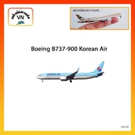 [1:400] Boeing B737-900 Korean Air Assembly Paper Model - MohinhgiayVN