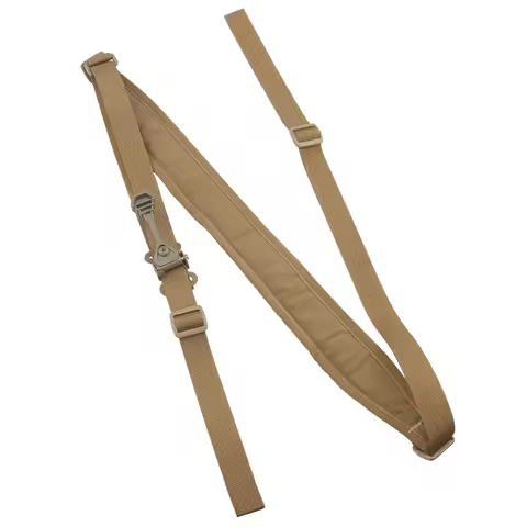 Tactical 2 Point Rifle Sling Rapid Adjust FC Grip Pull Tab Padded Shoulder Strap Secure Gun Sling Hu