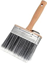 Deck Stain &amp; Sealer Block Paint Brushes, 5 inch Wide Masonry Paintbrush Multipurpose for Concrete, Brick, Stone, Floor, Fence, Walls, Ceilings, Wooden Base Screwed for Threaded Extension Pole