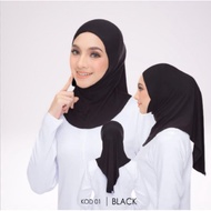 Inner Neck Ninja Black Dan Inner tali berdagu