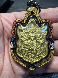 2565年  龍婆趁乃 大法會加持 六手布周舍十面  虎頭魯士，後斷頭虎 第四形態 已配全新laser防水殼