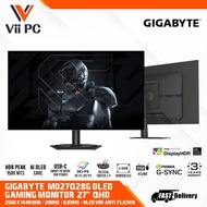 GIGABYTE MO27Q28G 27" QHD 2560 x 1440 280Hz/0.03ms G-Sync Compatible KVM  OLED Gaming Monitor