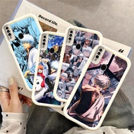 WA6 Gintama Casing for hp Plating Realme Reno F7 12 8T A79 A3 A60 A94 4 Lite Pro Plus 5G TPU materia