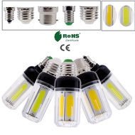 Black COB LED Corn Bulb E27 E26 E12 E14 B22 12W 16W Super Bright Light Energy Saving Lamps For Home 