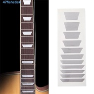 FISHSTICK Cross Inlay Decals Ultra Thin Guitarra Accessories Guitar Inlay Sticker Acoustic Guitar El