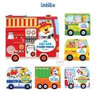 Kim Dong Books - Car World - For Children 0-5 Years Old - Optional Odds