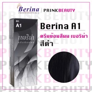 (1 Box) Berina Hair Color Cream Black A1