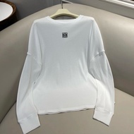 促銷品 Loewe 男款 棉質寬版長袖T恤 #L XL