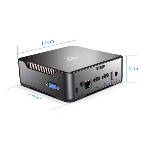 GK3 PLUS Mini PC – Intel N150/N95, 8GB/16GB RAM, 512GB SSD & Win 11 Pro (4K 60Hz)
