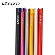 Litepro Folding Bike CNC Aluminum Alloy 31.8 * 580MM Seatpost Ultralight 338G Seat Rod Pipe Seat Tube For Fnhon Bicycle