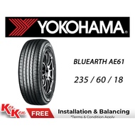 235/60/18 Yokohama AE61 (with Installation)