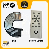NSB VEERA 42'' / 56" 5B CEILING FAN PCB BOARD RECEIVER / REMOTE CONTROL