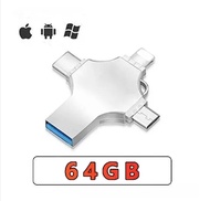 HP 1TB 4-in-1 flash drive USB 3.0 Memory Stick OTG 64GB Pendrive Fast 128GB 256GB 512GB Speed Type-C