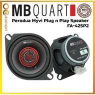 MB Quart Plug & Play 4" Coaxial 2 Way OEM Speaker For Perodua Myvi Lagi Best Myvi Old FA-425P2