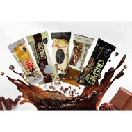 TRIAL SET Combo Chocolate Bar Halal Crispies Almond Coconut Fruits Choc&Nut Oat Coklat Sedap