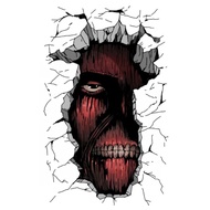 WALL TITAN POSTER | LARGE ATTACK ON TITAN 3D POSTER | WALL TITAN 3D POSTER | 3D POSTER | ANIME POSTE
