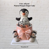 Jellycat diaper cake gift hamper