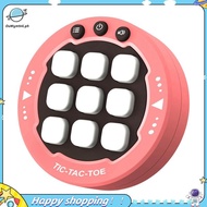 【ouwym9al】Portable Console Game Toe Game Table Brainteaser Games 3 in A Row Table Top Game Family fo