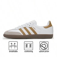 รองเท้าผ้าใบแบบคาสวล ยอดฮิต Samba ส้นต่ำแบบเบา สำหรับทุกเพศ ใส่เดินทางประจำวัน กิจกรรมกลางแจ้ง เวลาว