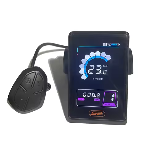 8fun/bafang center motor S2+ display for bafang mid drive motor electric bike kit