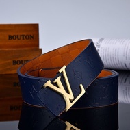 LV Birthday Gift Fashion Casual The New Men Belt Leather Belt Women Belt