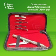 Promo Crown remover Dental kit instrument pembuka Crown gigi Limited