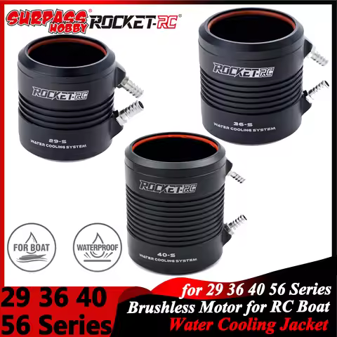 Surpass Hobby Rocket 29-S 29-L 36-S 36-L 40-S 40-L 56-S 56-L Water Cooling Jacket for 29 36 40 56 Se