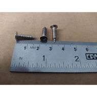 Thread Screw 18mm M2-M4 cabinet wood furniture t5 bracket wall plug steel round head bolt n nut head + philips
