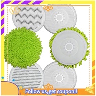 【W】For  S8201 S8001 S7001 S7201 S7000AMZ,Steam& Scrub  Scrubber Replacement Pads- 6-Pack S7001 Mop P