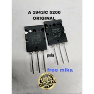 a 1943 C 5200 ORIGINAL FINAL TRANSISTOR HIGH VOLTAGE 1943 5200 ORIGINAL JAPAN A1943 C5200 ORIGINAL