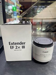 全新一樣 canon EF 2X III EXTENDER